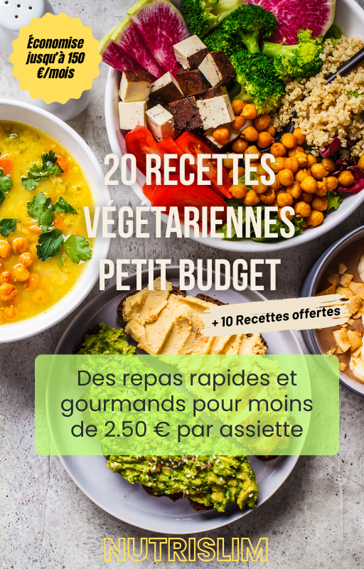 20 recettes végétariennes petit budget (Ebook digital)